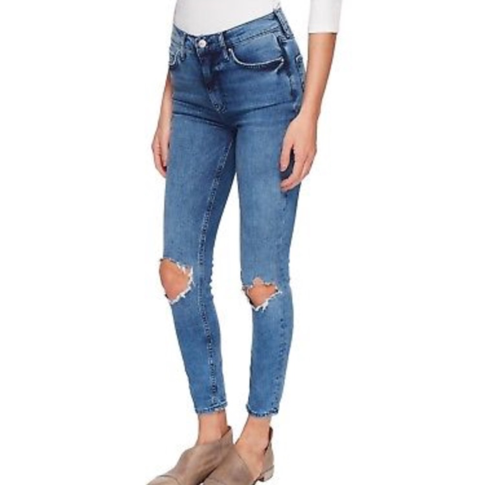 Free People | High Rise Skinny Jeans